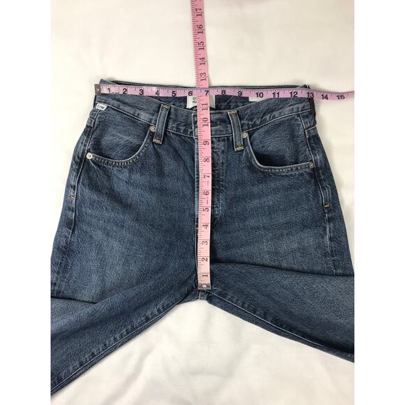 Citizens of Humanity CoH Annina Wide Leg Jeans Premium Vintage 23 Dark Wash EUC - Picture 13 of 14